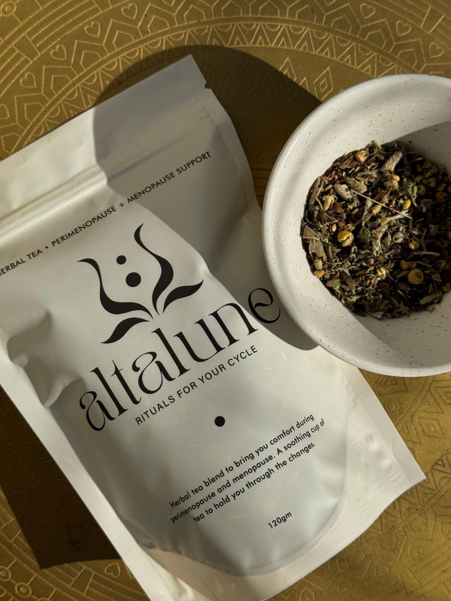 Menopause & Perimenopause Support • Hot Flashes & Stress • Rise Herbal Tea