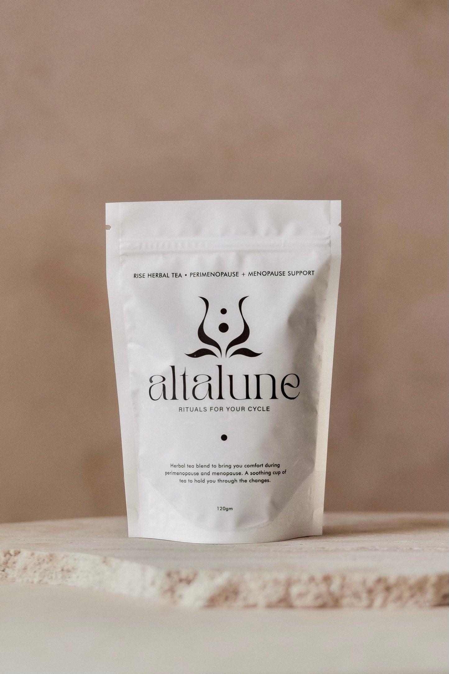 Menopause & Perimenopause Support • Hot Flashes & Stress • Rise Herbal Tea